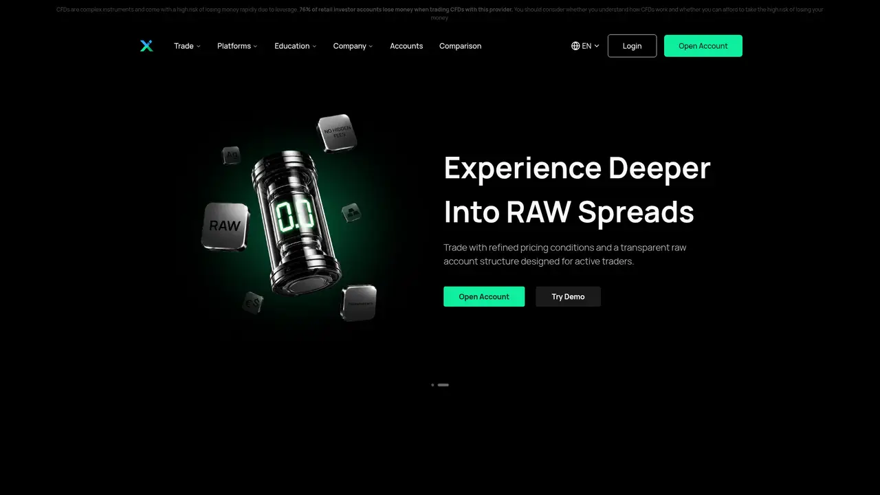 IUX official website screenshot